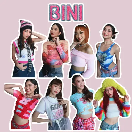 Bini Stickers